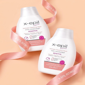 Dung dịch vệ sinh phụ nữ cao cấp cho da nhạy cảm X-Epil Intimate Cleansing Wash Sensitive 250ml