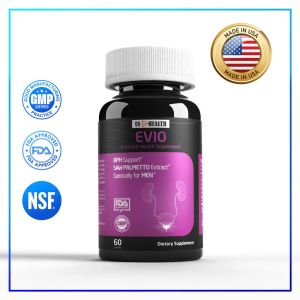 Evio - Hỗ trợ phì đại tiền liệt tuyến lành tính, giảm tiểu đêm, tiểu buốt, tiểu rắt, tiểu nhiều lần