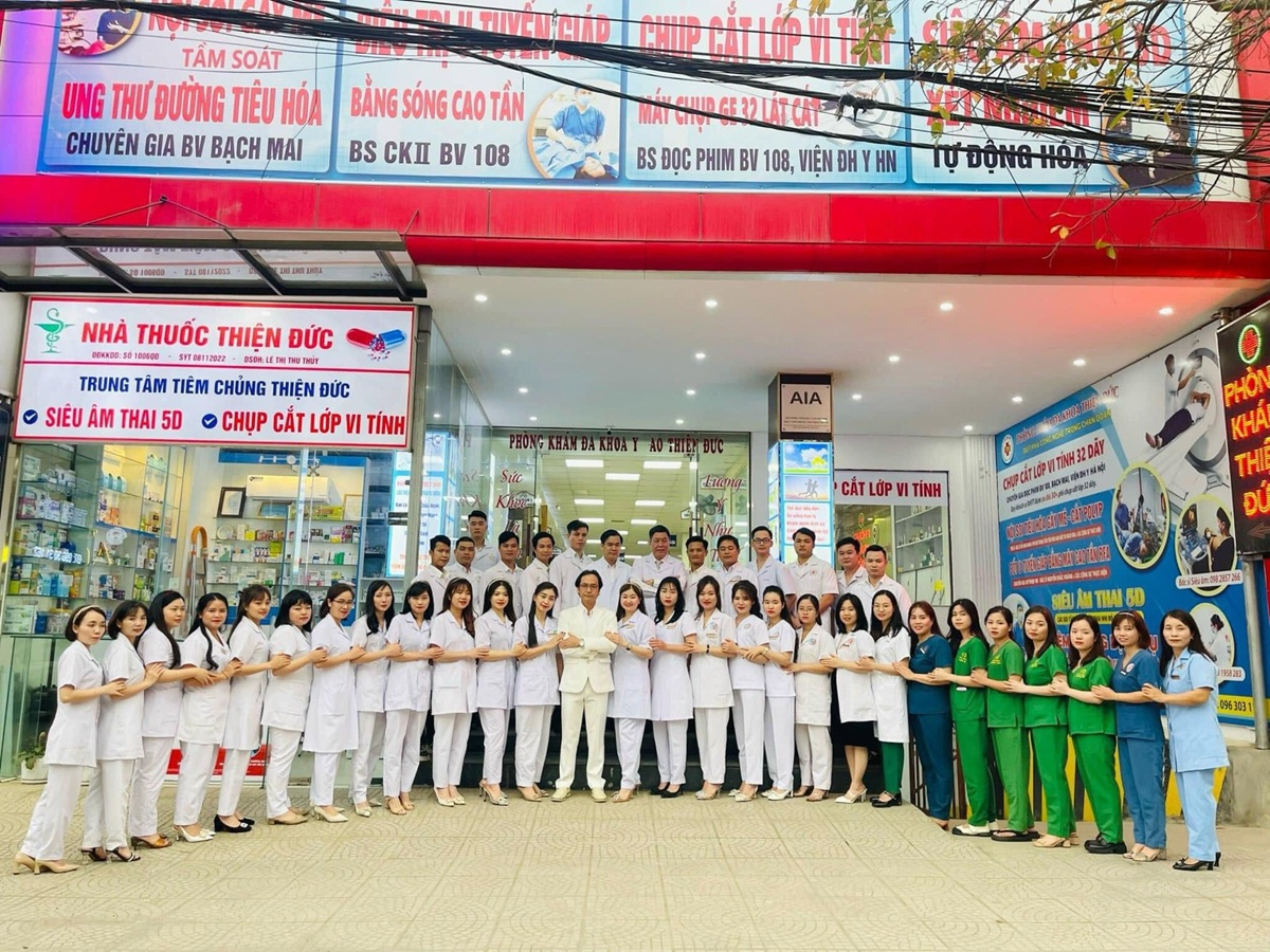 Đội ngũ bác sĩ phòng khám đa khoa Tâm Thiện Đức