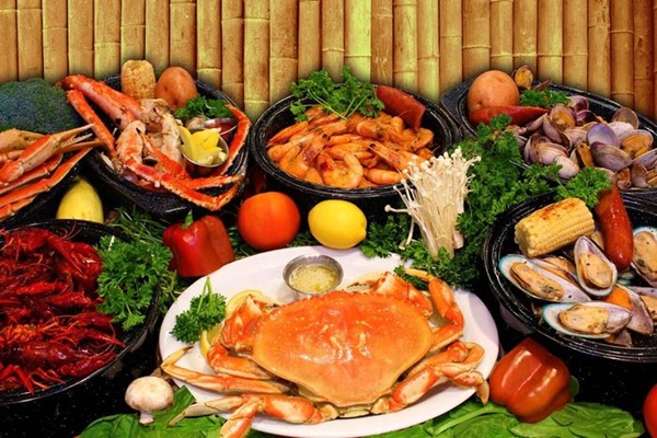 hải sản rất tốt để tăng sinh lực