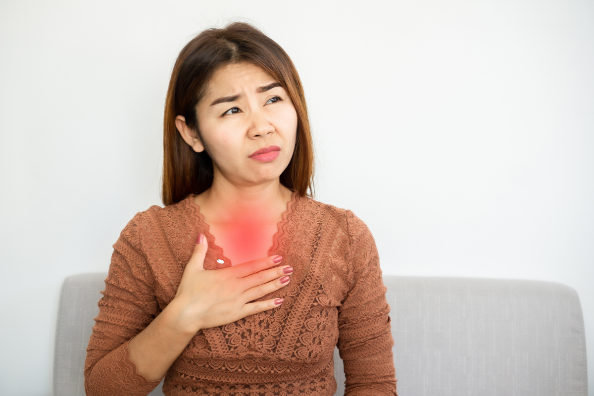 Người bệnh trào ngược dạ dày
